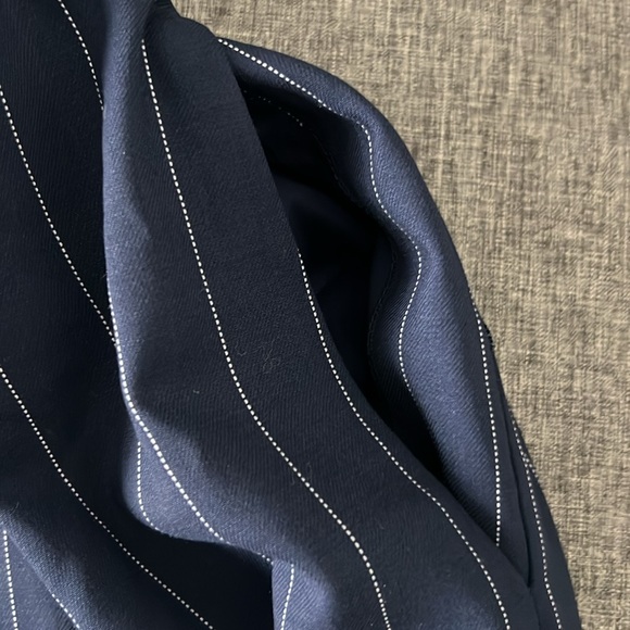 New Ralph Lauren Purple Label Navy/White Jumpsuit Size 2 - Picture 12 of 14